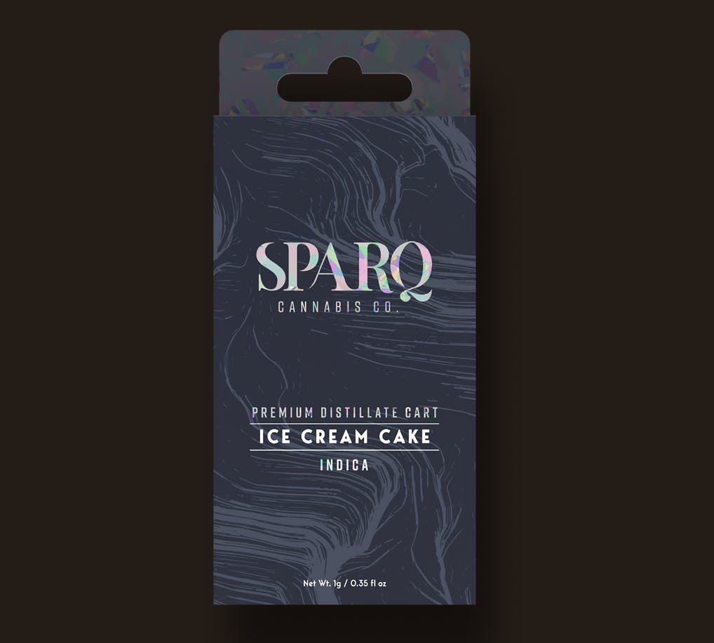 Photograph of product: Sparq I Ice Cream Cake (I) 1g Vape