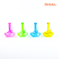 Photograph of product: 6" SirEEL Wide Base UFO Bong w/ Flower Bowl | Asst Colors