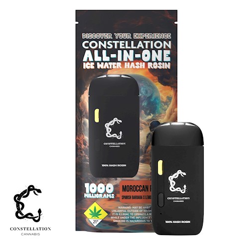 Photograph of Product: Constellation: Super Boof - Ice Water Hash Rosin Disposable
