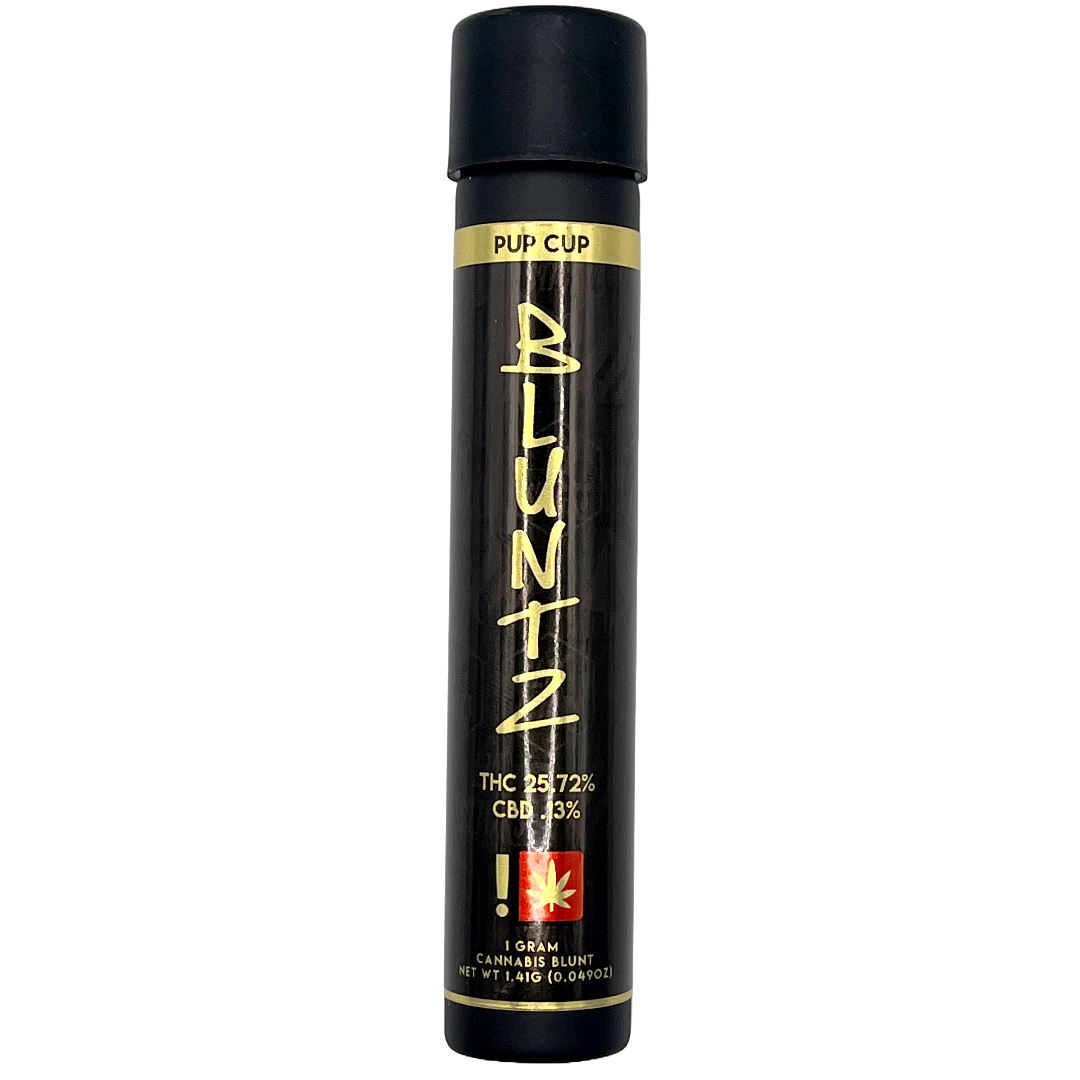 Photograph of product: Bluntz- Pup Cup 1G Blunt