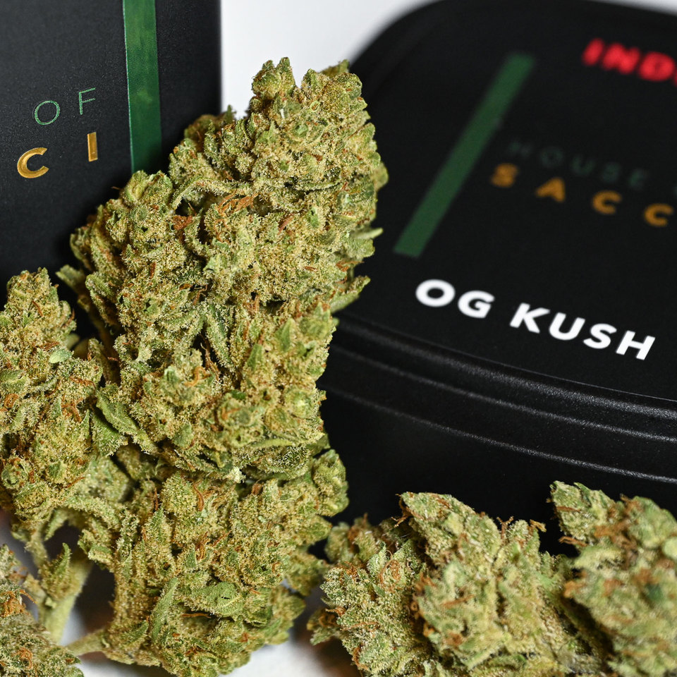 Photograph of product: House of Sacci - OG Kush - 3.5g