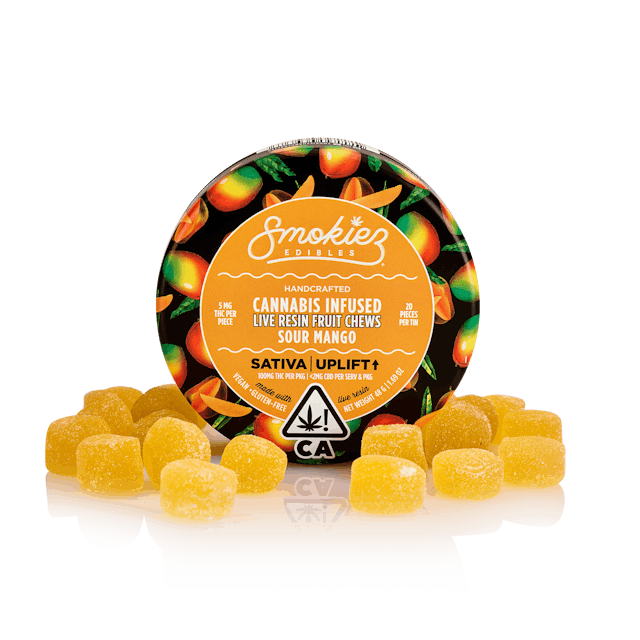 Photograph of product: Sour Mango 100mg Live Resin - 