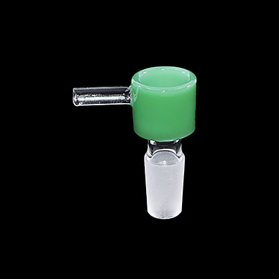 Photograph of product: Solid Color Glass Bowl with Handle