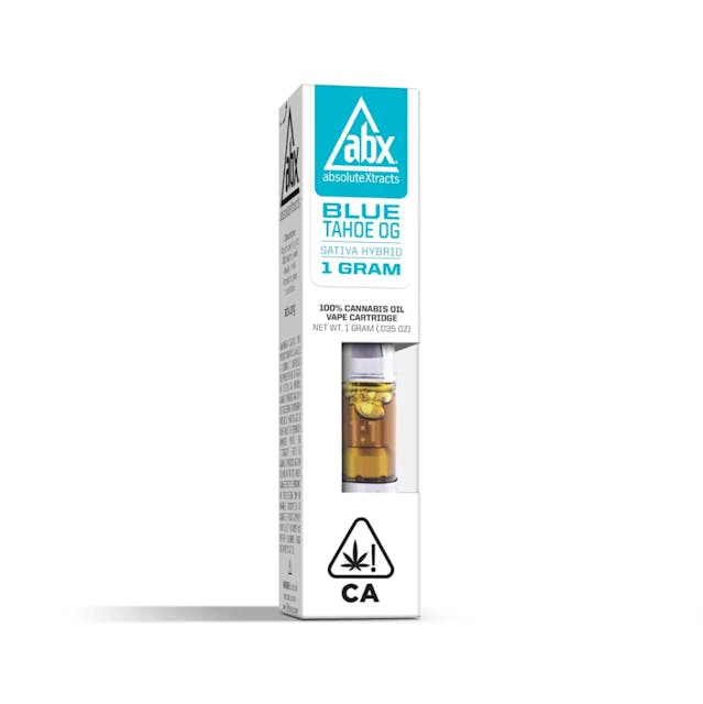 Photograph of product: Blue Tahoe OG Full Spectrum Cart 1g - 