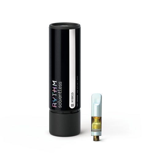 Photograph of product: RYTHM - JET FUEL OG LIVE ROSIN CARTRIDGE (0.5G) (H)