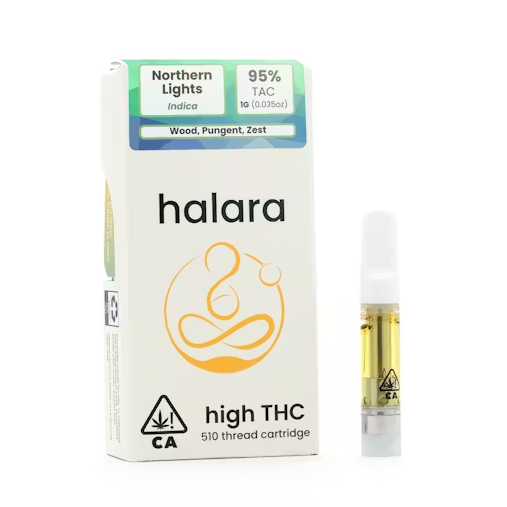 Photograph of product: Halara - Cartridge - Northern Lights - 1G