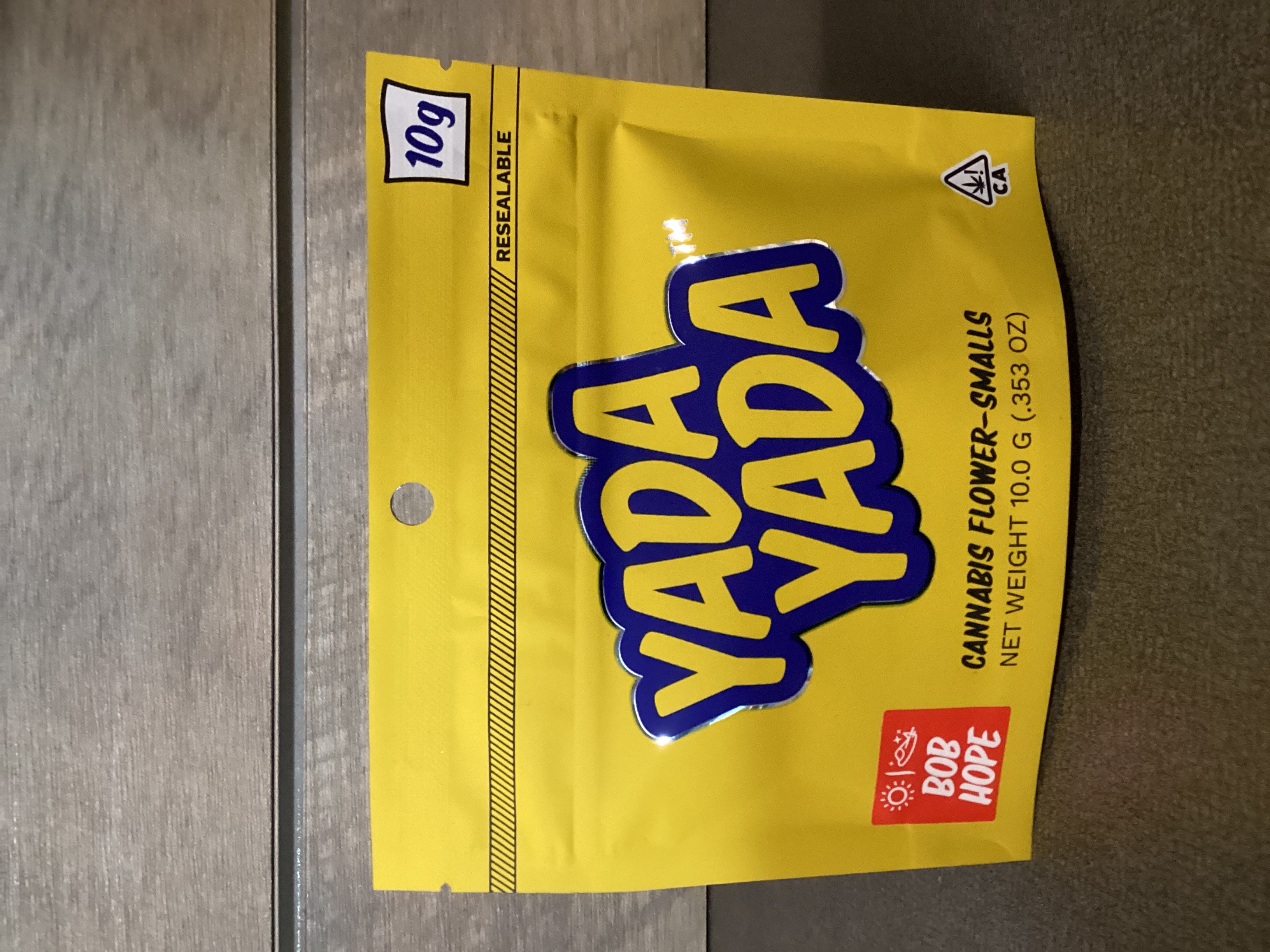 Photograph of product: YADA YADA - BOB HOPE SMALLS - 10g