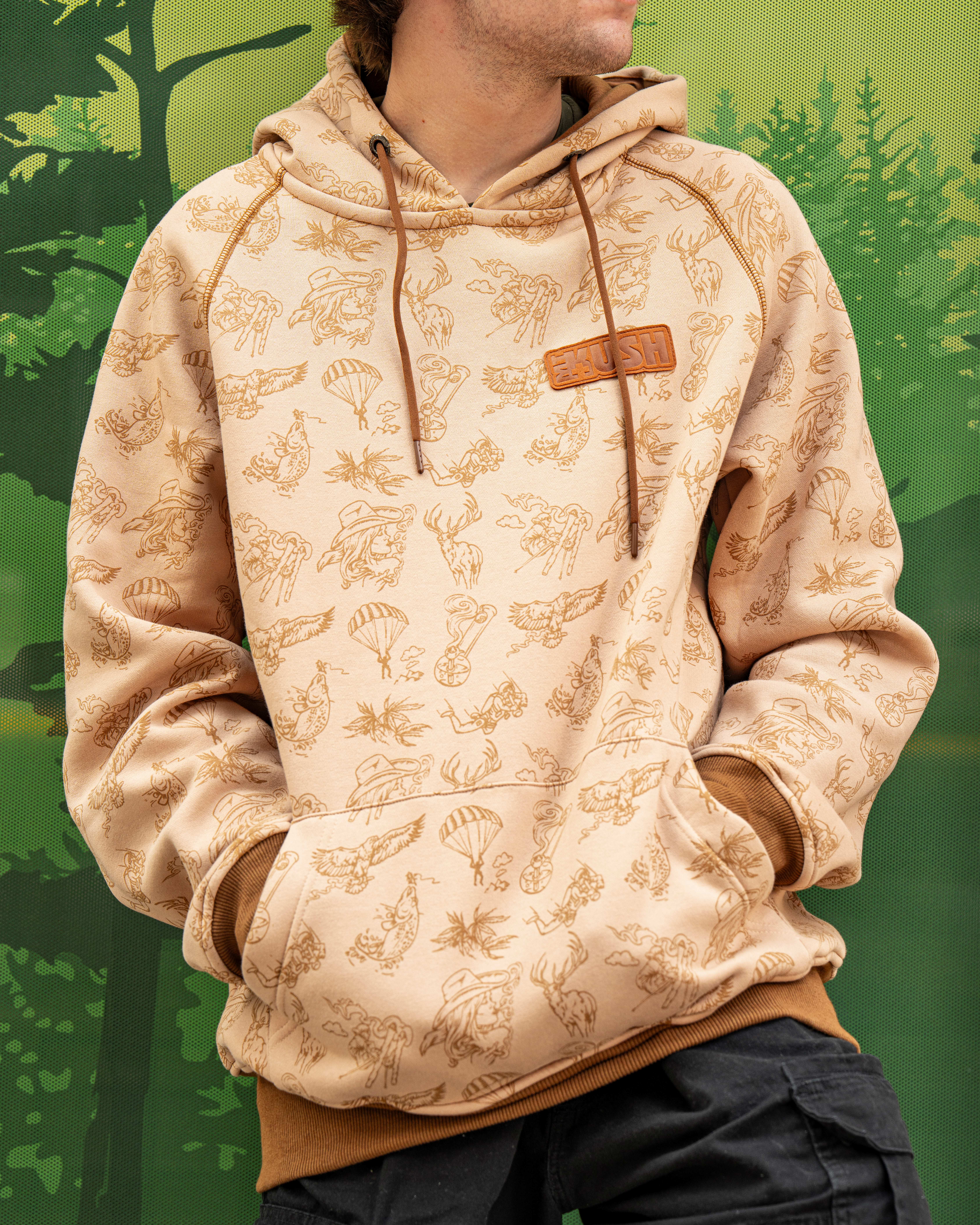Photograph of product: Seedless x MTK | Hoodies S-3XL Brown