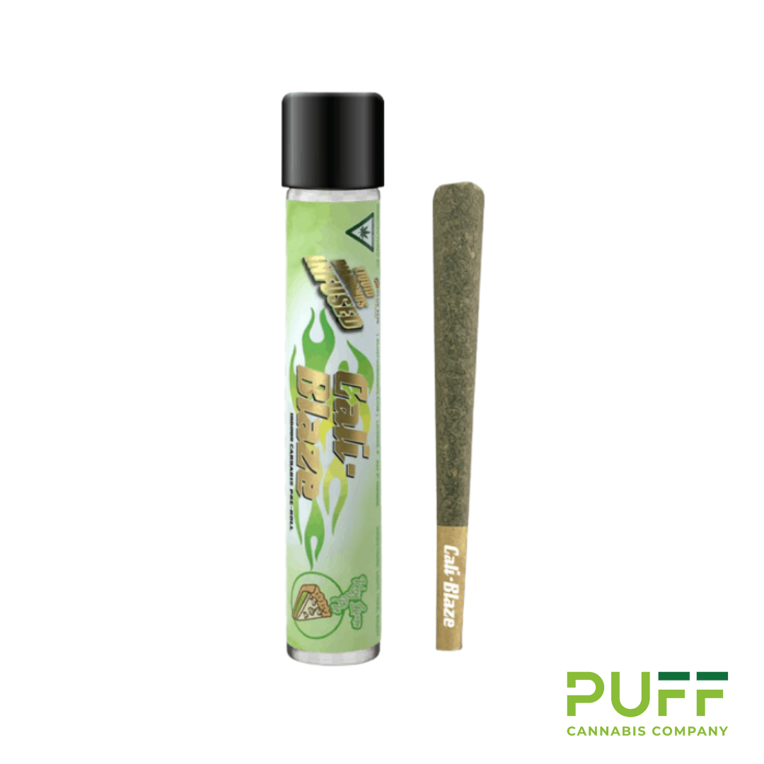 Photograph of product: Cali Blaze Infused Preroll | Key Lime Pie