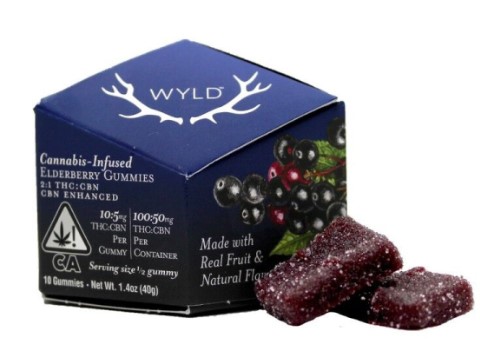 Photograph of product: Elderberry  CBN Gummies