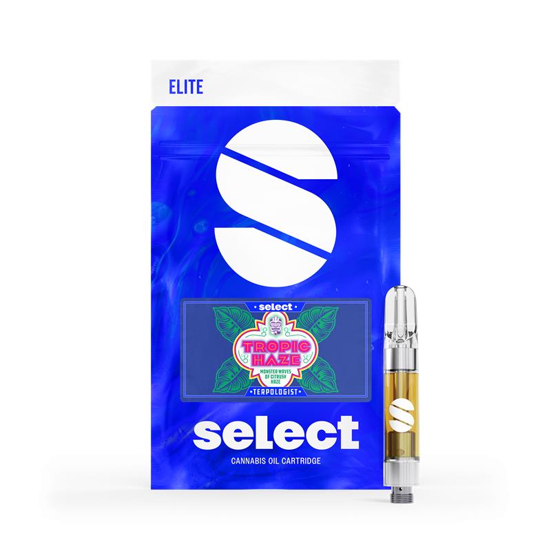 Photograph of product: Elite Terpologist Tropic Haze Cartridge 0.8g