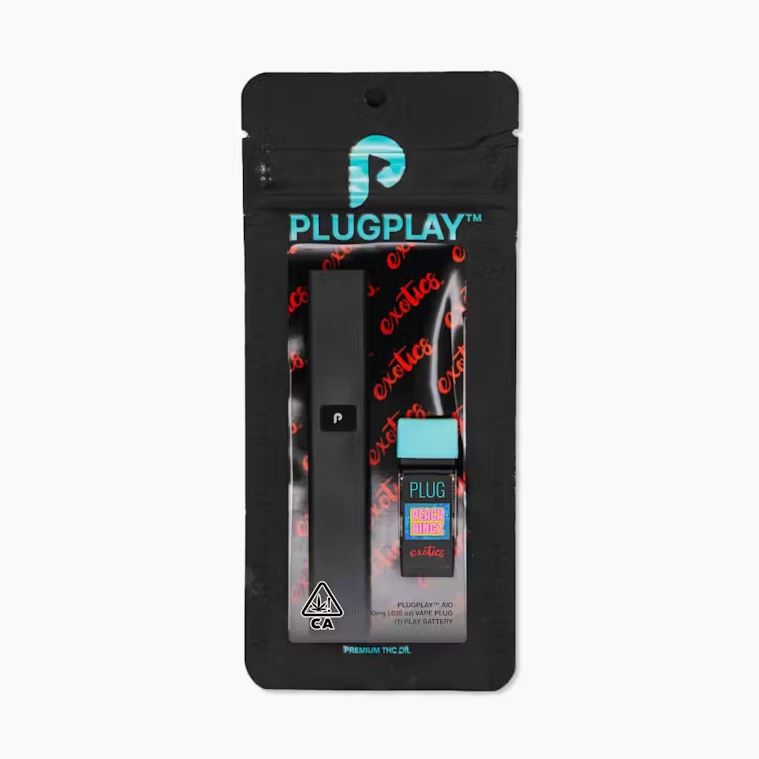 Photograph of product: AIO EXOTICS - PEACH RINGZ 1G - PLUGPLAY