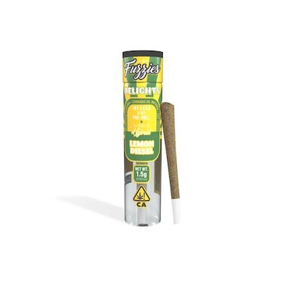 Photograph of product: D. Fuzzies Delights 1.5g Infused KING Pre Roll - Lemon Diesel (H) - 