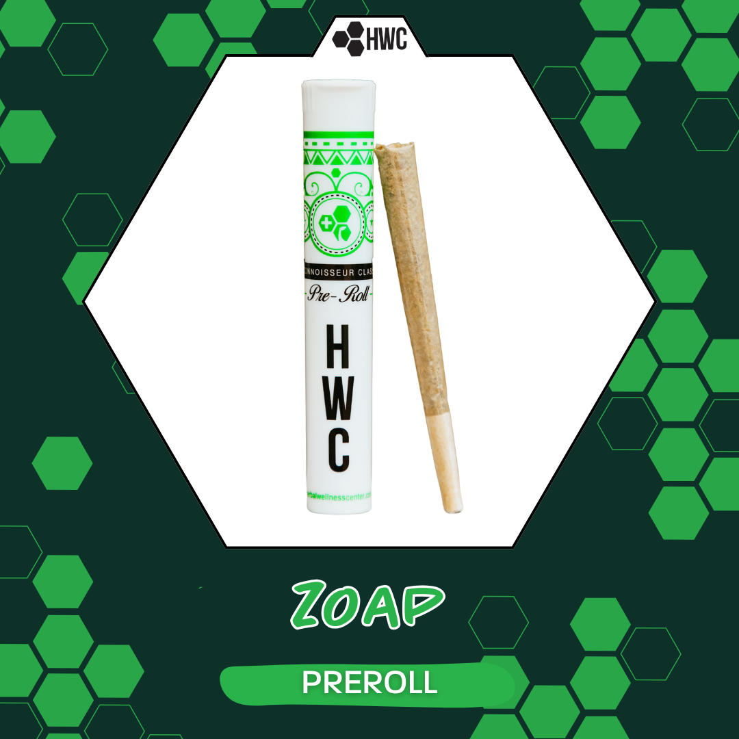 Photograph of product: Pre-Roll - Zoap - 1g