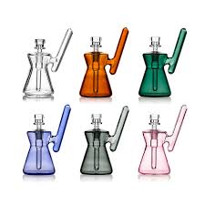 Photograph of product: GRAV | HOURGLASS POCKET BUBBLER | BLUE