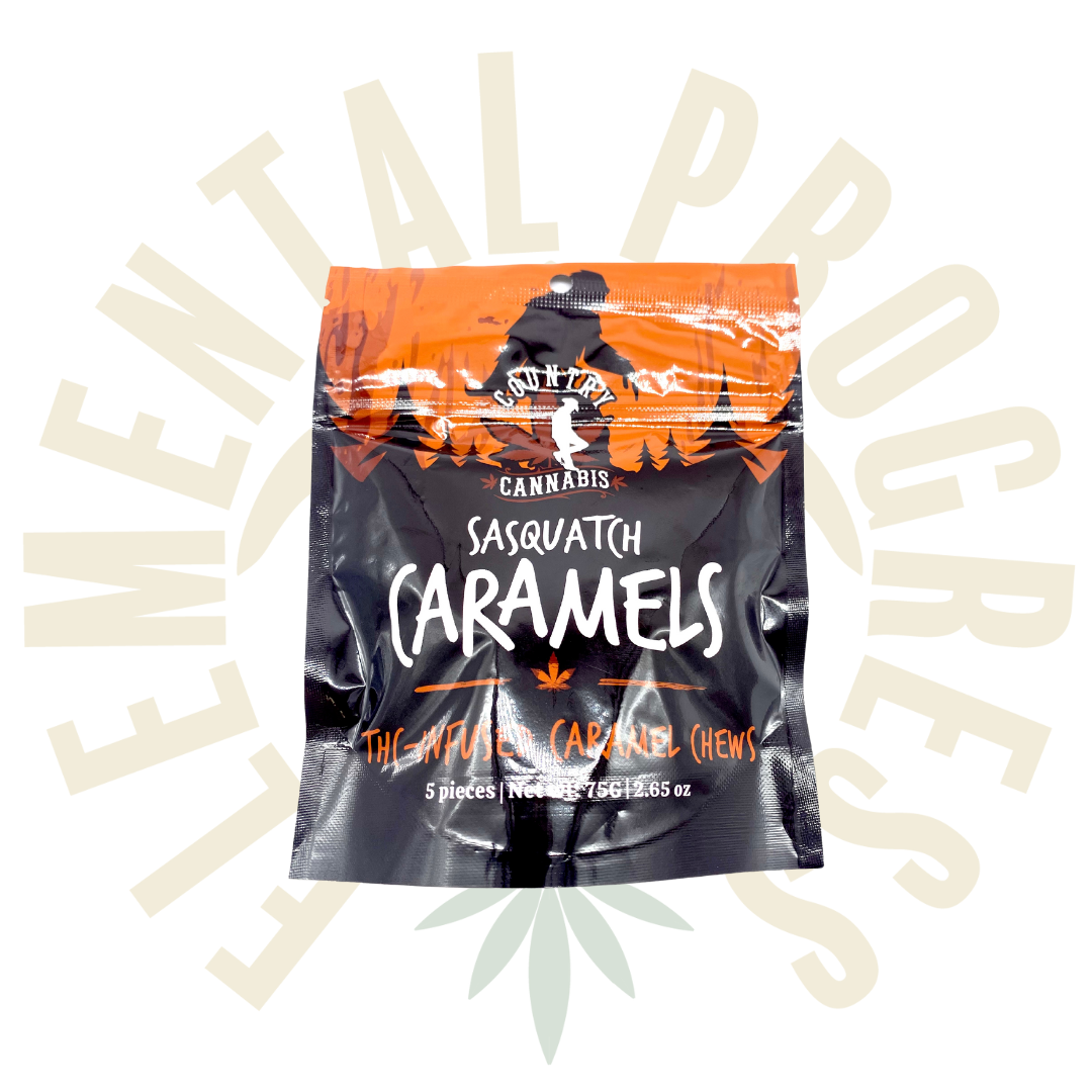 Photograph of product: Country Oui'd Edibles - Caramel Single