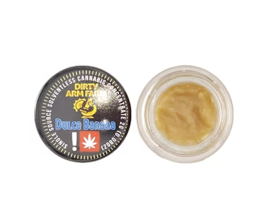 Photograph of product: Dirty Arm Farm | Dulce Banana - 2g Live Rosin