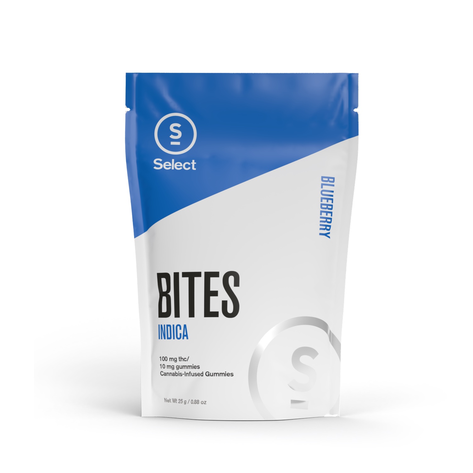 Photograph of product: Select Bites Blueberry Oui'd TH-oui | 10mg (10ct)