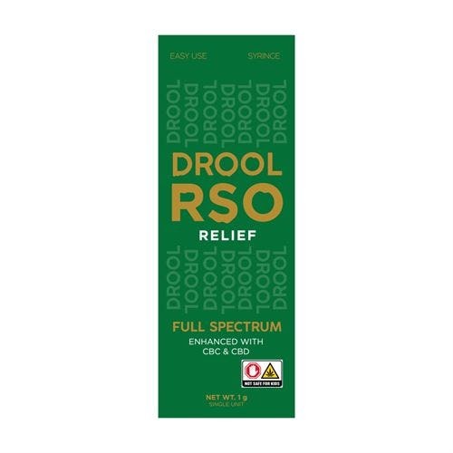 Photograph of product: Drool - RSO Relief Syringe - 1g