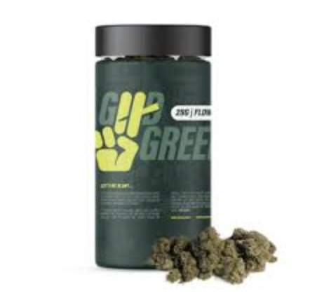 Photograph of product: GOOD GREEN SUNSET SHERBET POPCORN - 28g