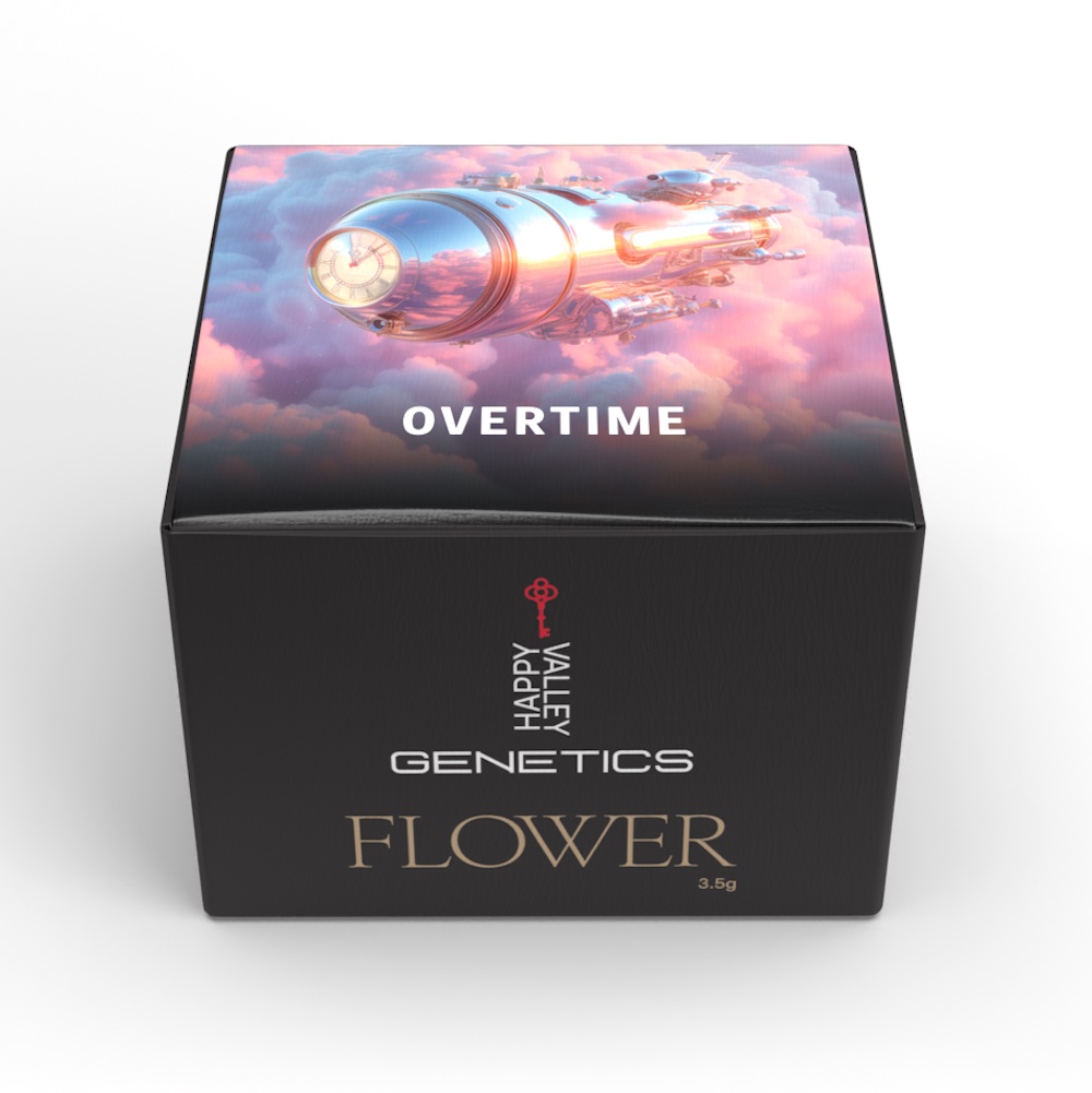 Photograph of product: Happy Valley Genetics - Flower - Overtime (Classic +) - 14g