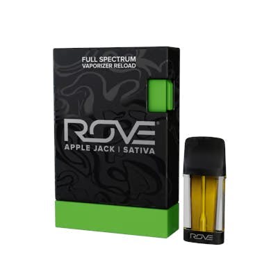 Photograph of product: Rove - Apple Jack - 1g Live Resin Diamonds Vape Reload Pod