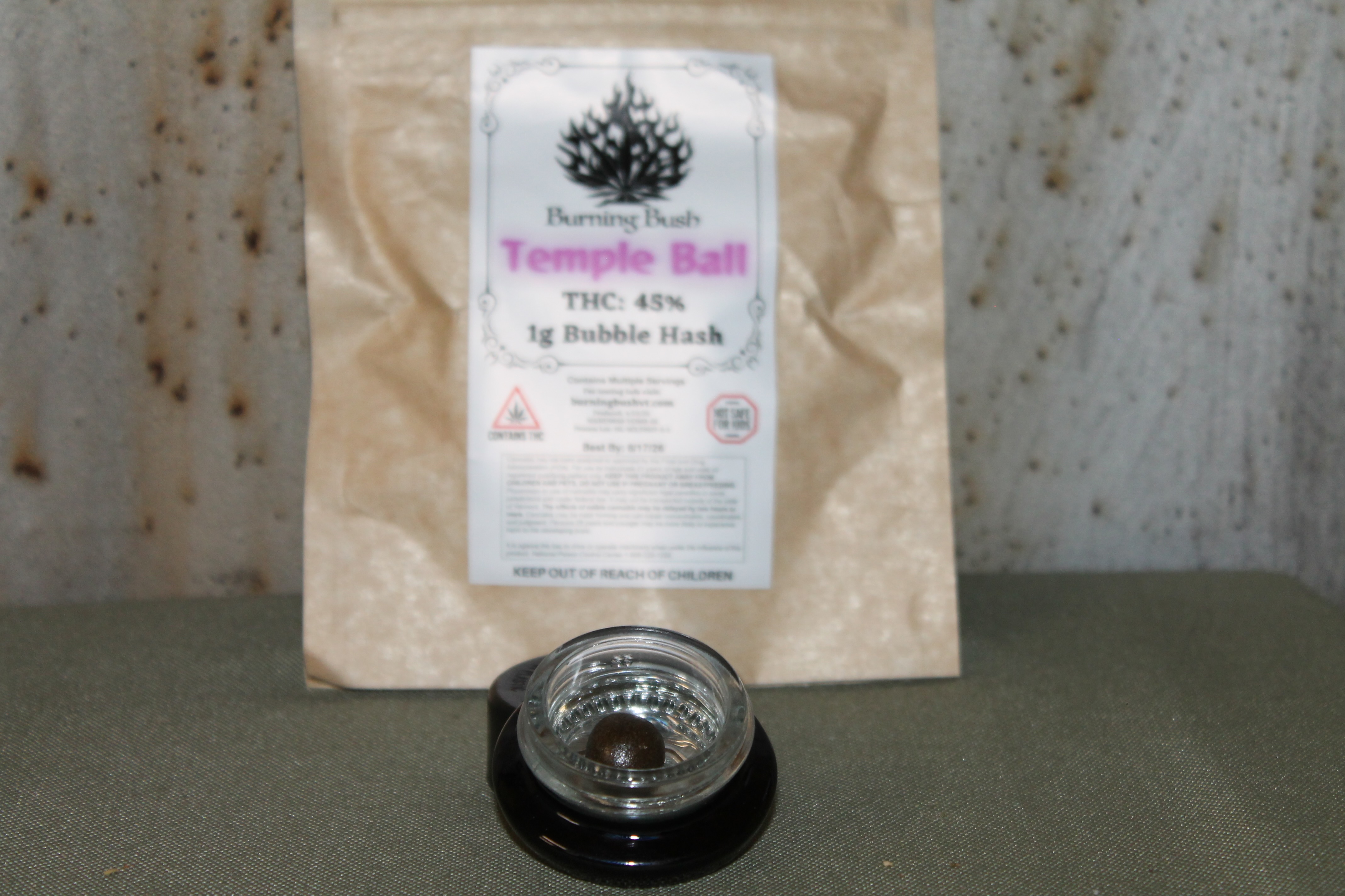 Photograph of product: Burning Bush I Temple Ball