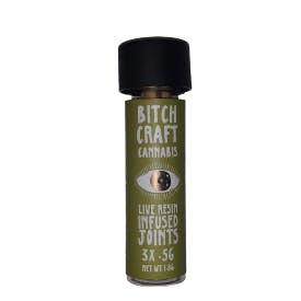 Photograph of product: Bitchcraft - Medusas Stare x Live Resin (3Pk) - REC