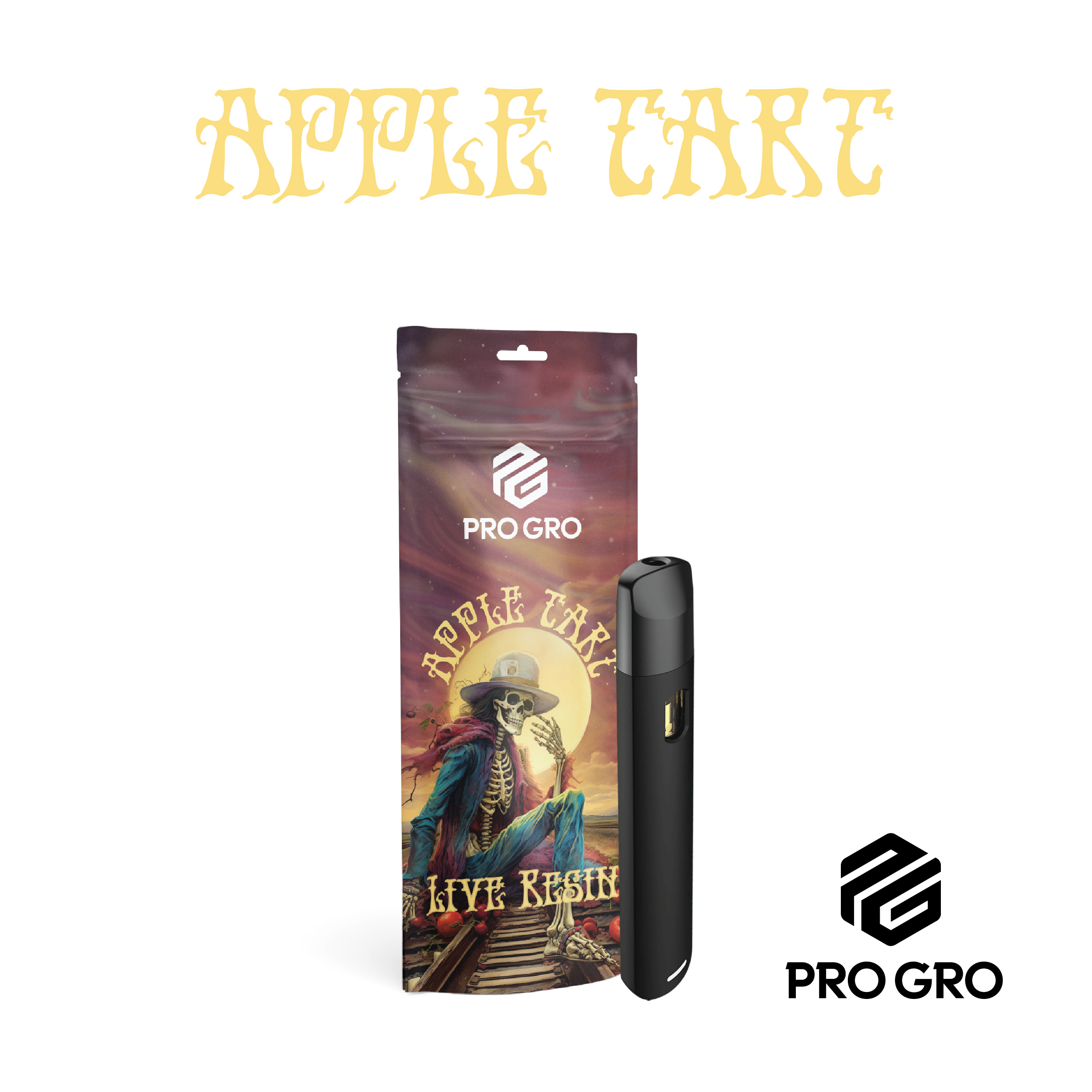Photograph of product: Apple Tart Live Resin Disposable | 1g