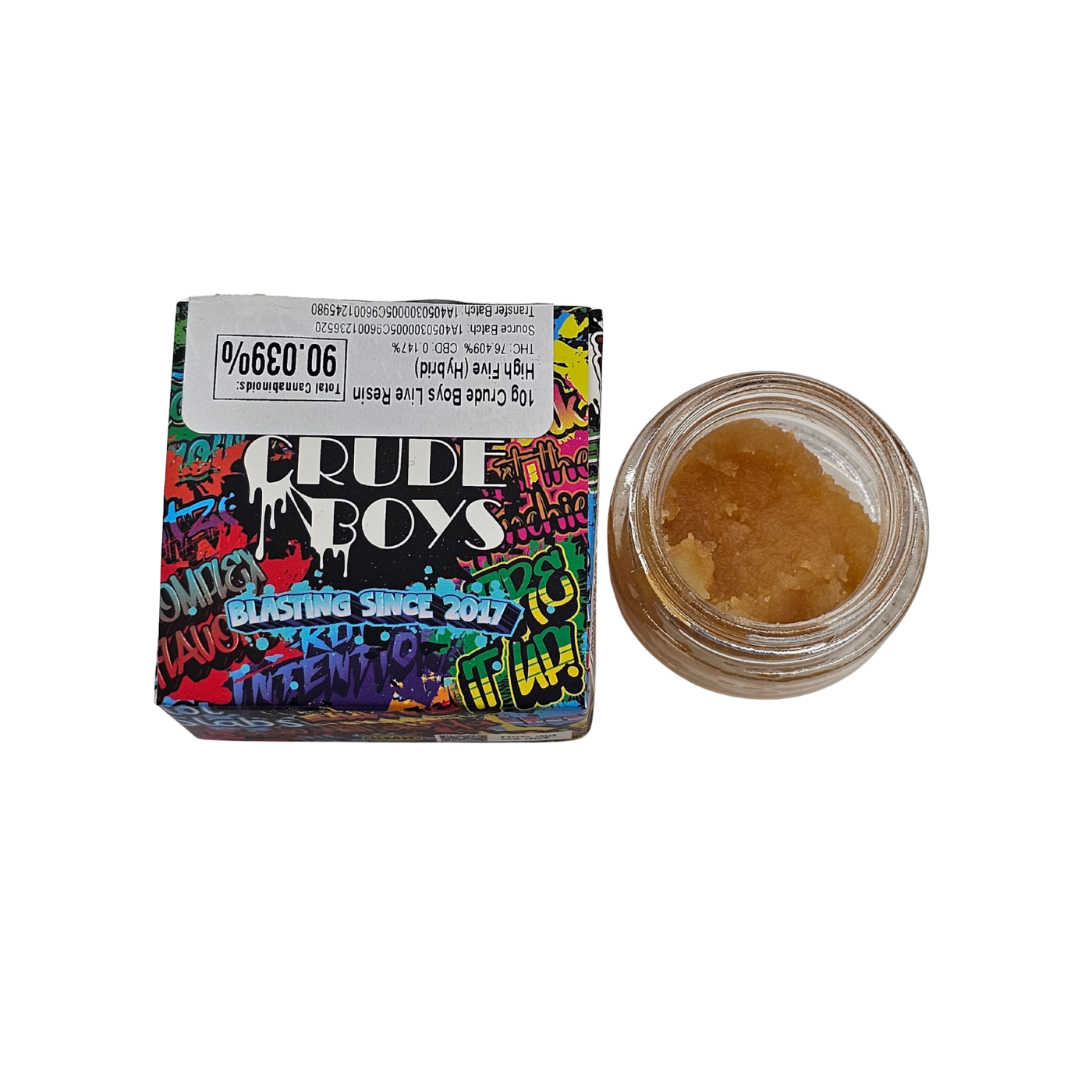 Photograph of product: Crude Boys - High Five Live Resin Bucket