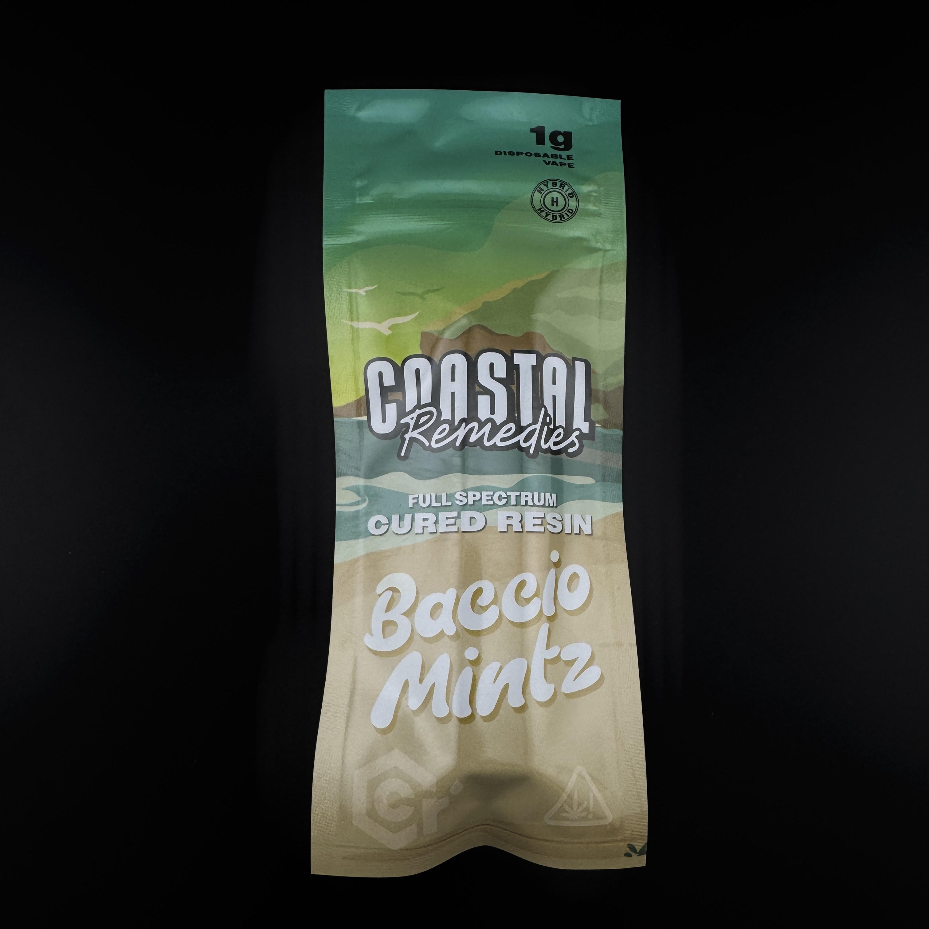 Photograph of product: Baccio Mintz Cured Resin Disposable Hybrid | Coastal Remedies