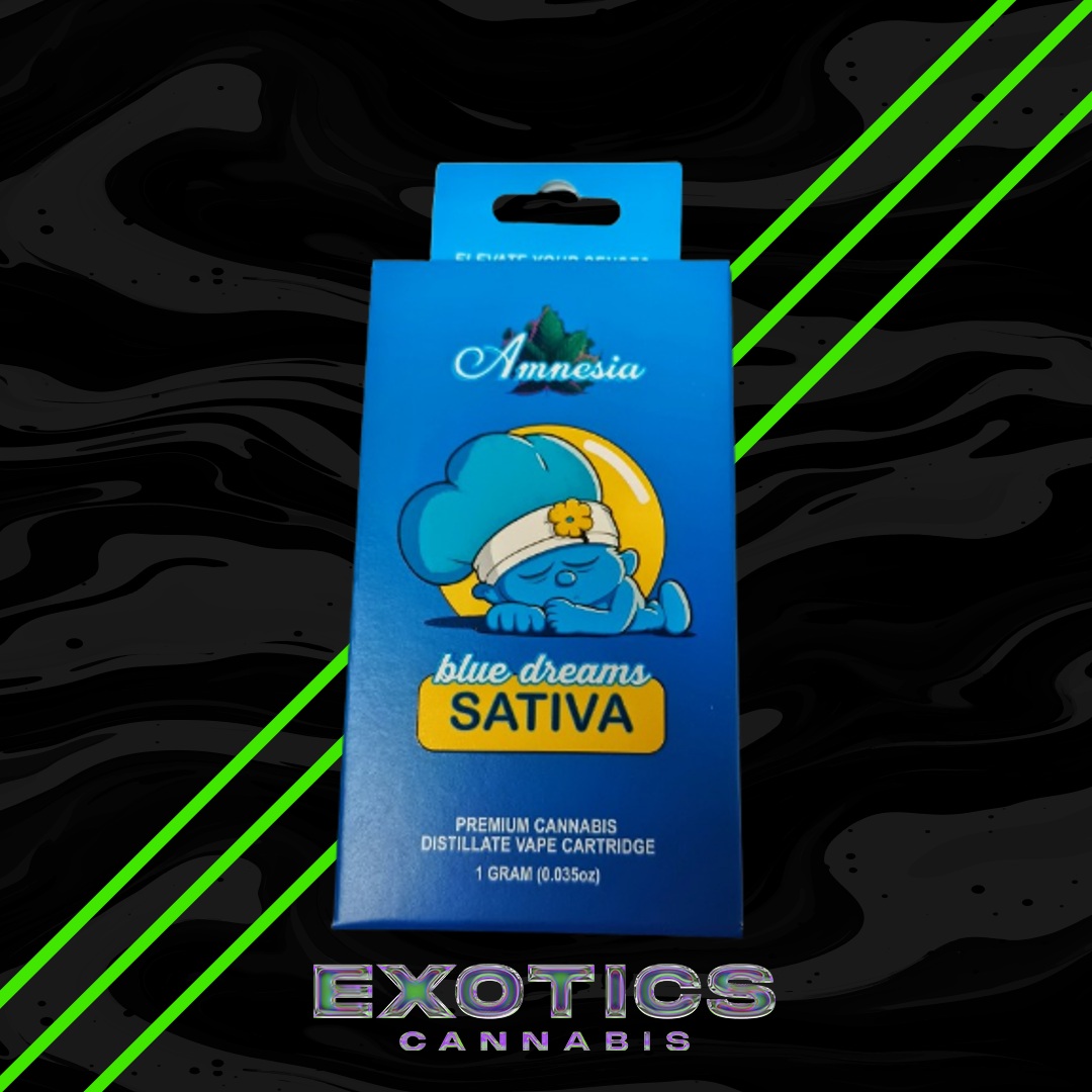Photograph of product: Amnesia - Blue Dream Cartridge