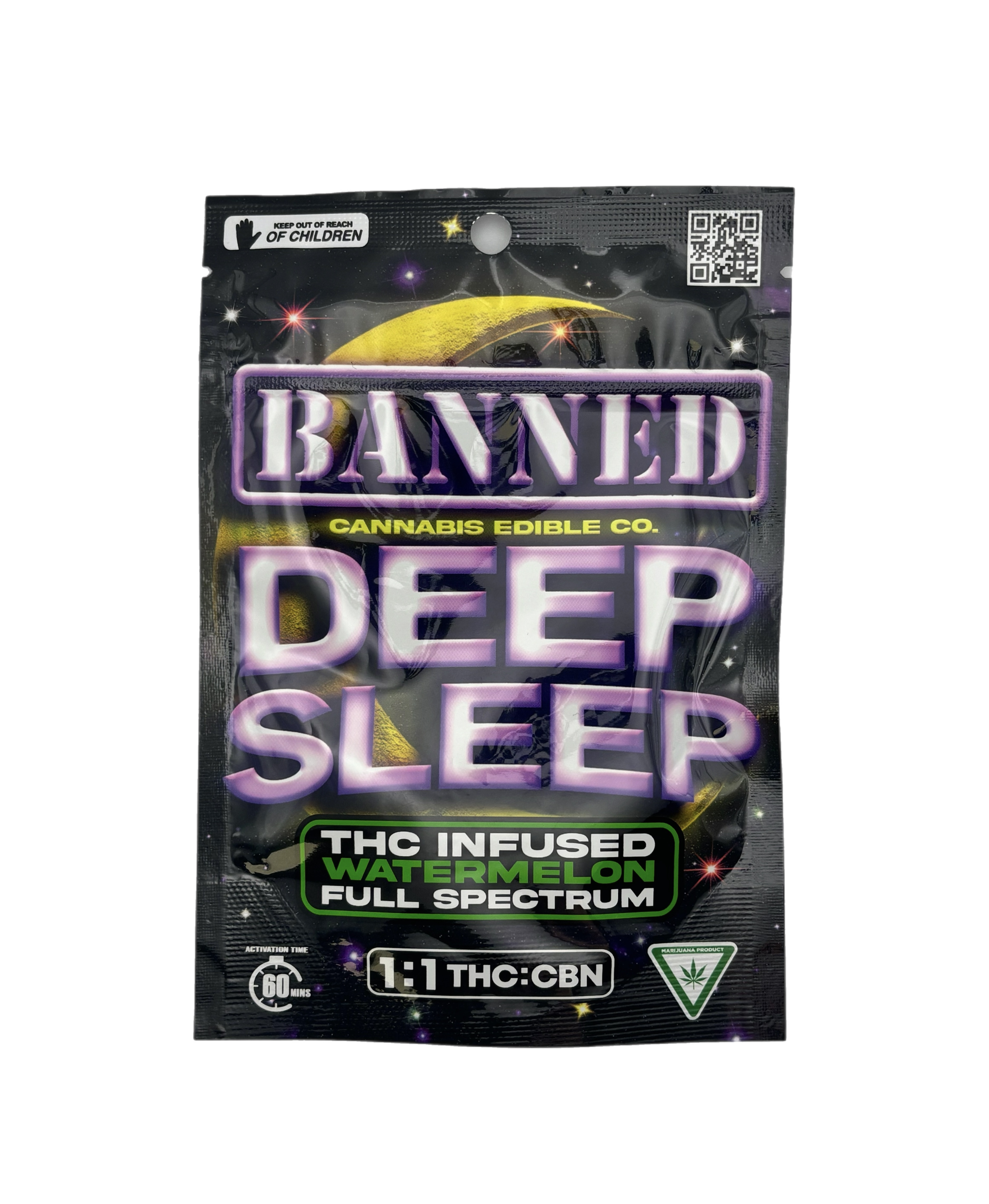 Photograph of product: Banned | Watermelon | Deep Sleep Gummies | 200mg