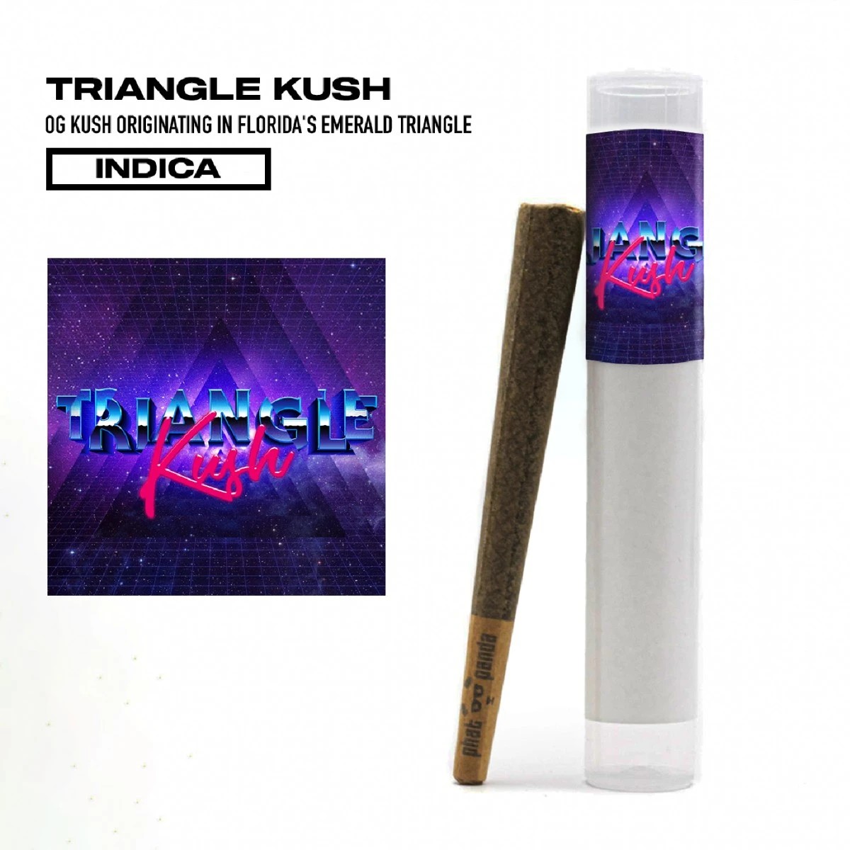 Photograph of product: Triangle Kush [DOH] 1pk - by Phat Panda