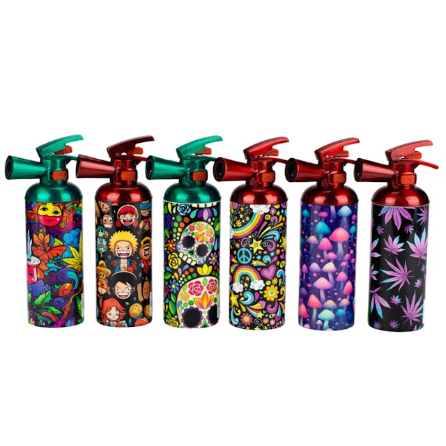 Photograph of product: Mini Fire Extinguisher Torch Lighter - 