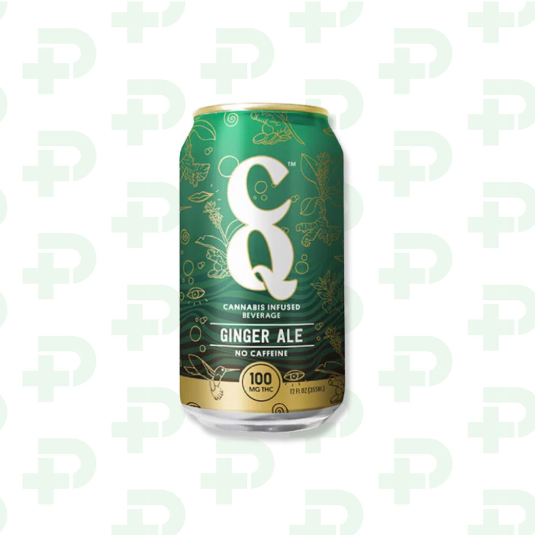 Photograph of product: CQ Soda 100mg - Ginger Ale
