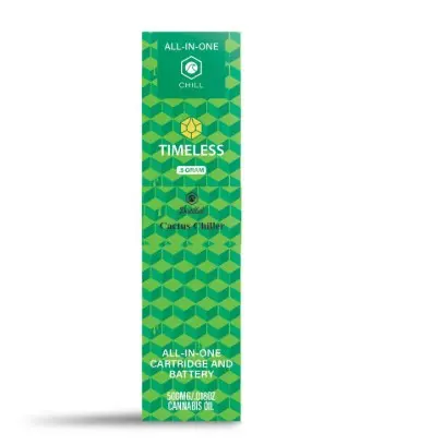 Photograph of product: Timeless | Disposable | AIO | Cactus Chiller | 1g