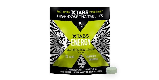 Photograph of product: Energy XTabs with TH-ouiV - 