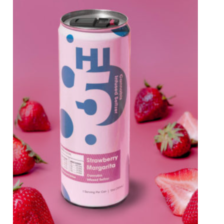 Photograph of product: 6/$78+ | Seltzer | 4pk | Strawberry Margarita