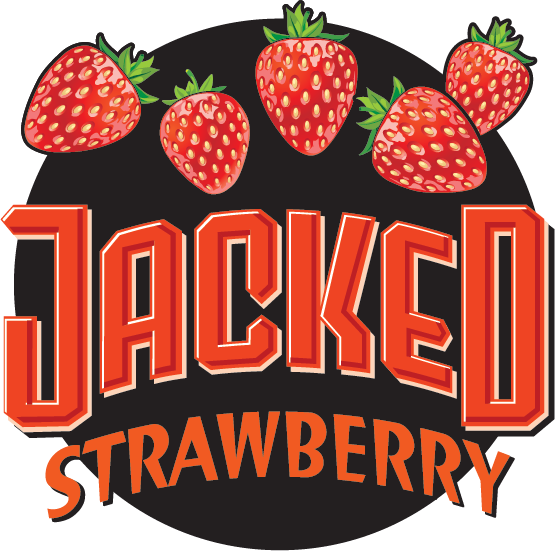 Photograph of product: JACKED Strawberry 0.8g Infused Pre-Roll