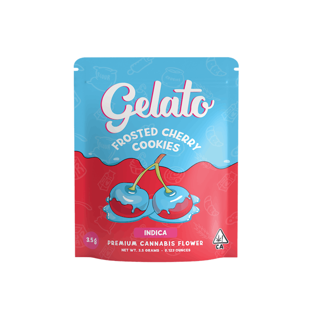 Photograph of product: Frosted Cherry Cookies | 3.5g