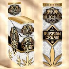 Photograph of product: Accessories - Billionaire Hemp Wraps - Russian Cream 2pk