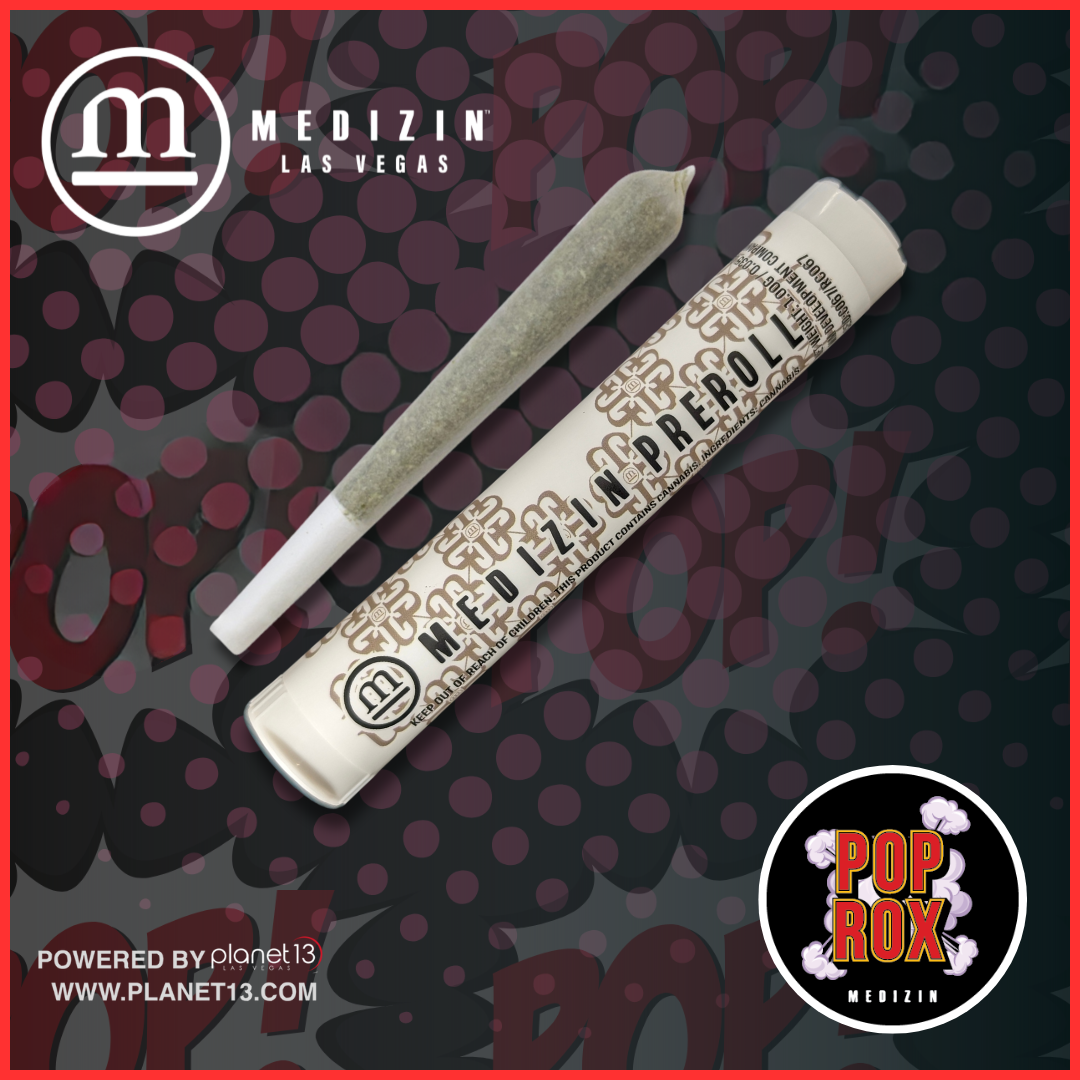 Photograph of product: Medizin Pop Rox 1g Preroll