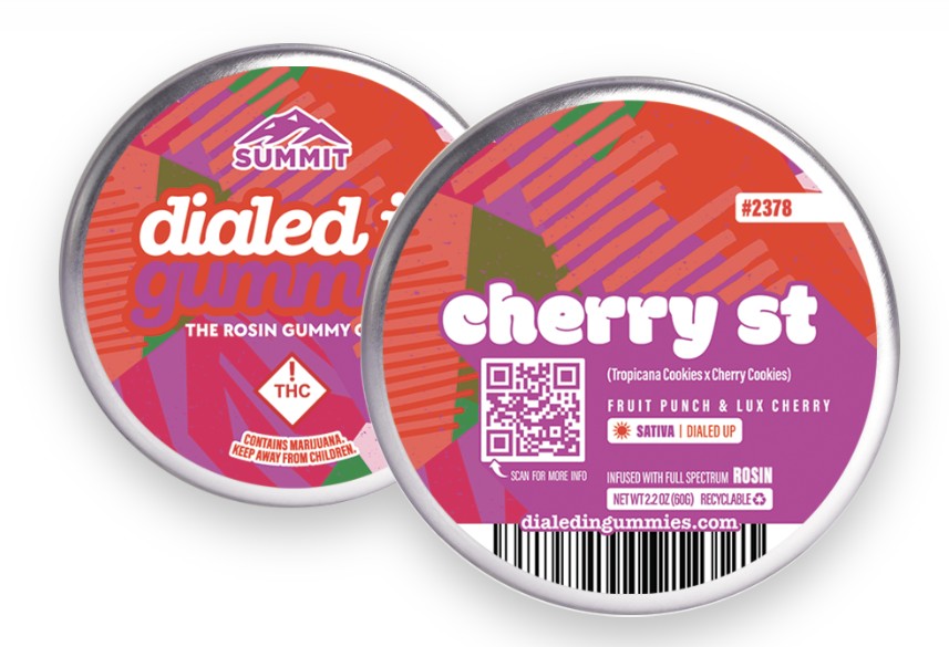 Photograph of product: Cherry St Rosin Gummies