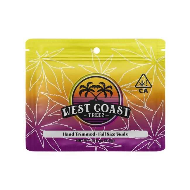 Photograph of product: WEST COAST TREEZ - ROZE 3.5G