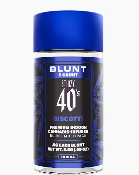 Photograph of product: Biscotti Mini (5pk/ 40's Infused Blunts [I]
