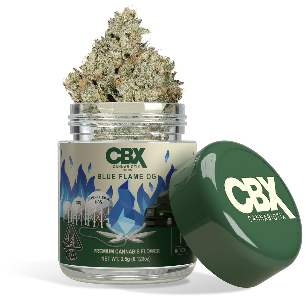 Photograph of product: CBX 8th Blue Flame OG Oui'd