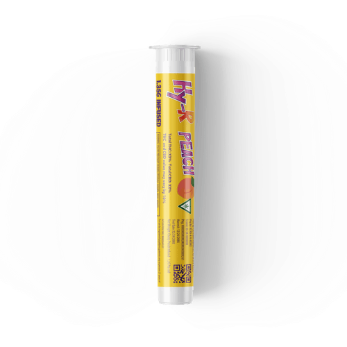 Photograph of product: REC HY-R Peach Infused Preroll 1g