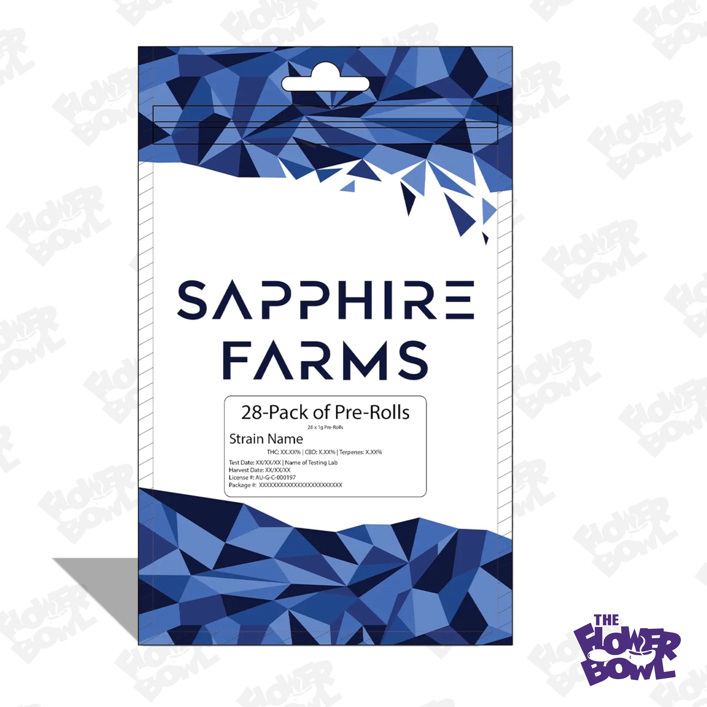 Photograph of product: AU Sapphire: Cherry Pie Cookies 28-Pack Prerolls
