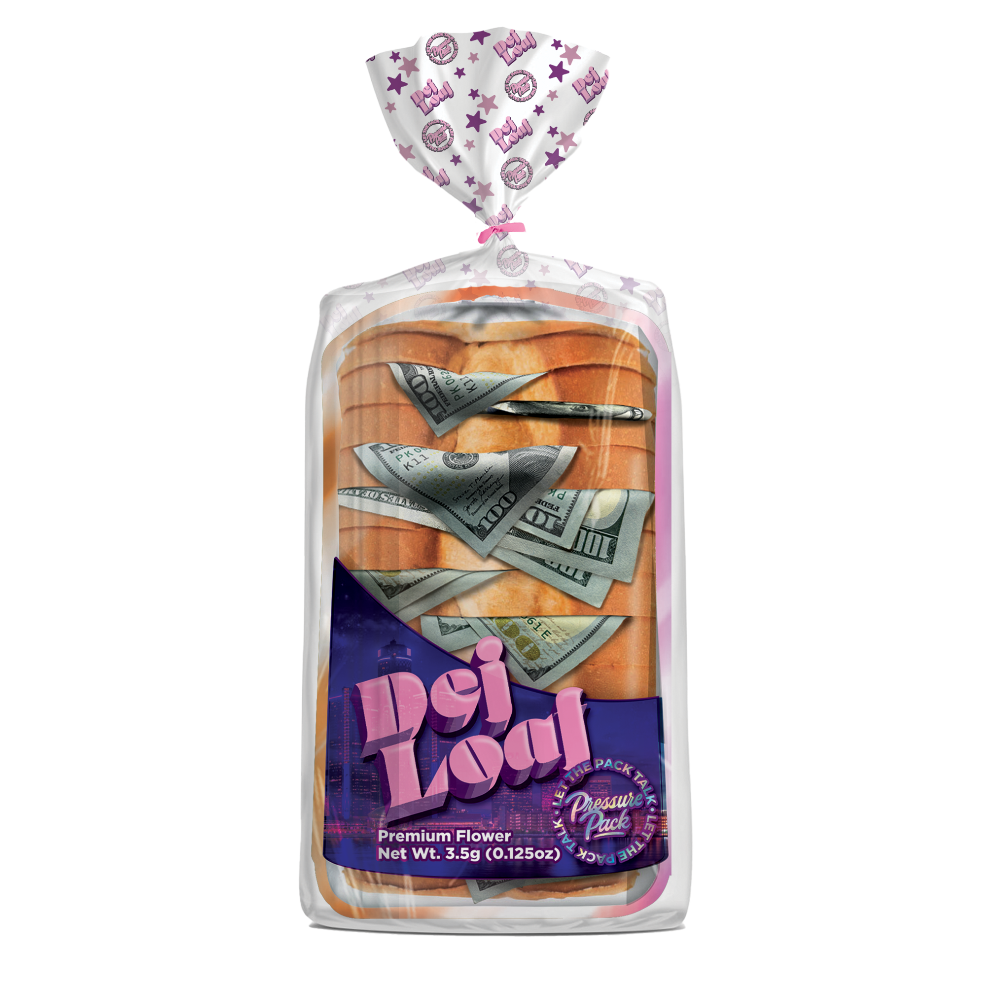 Photograph of product: Pressure Pack X Dej Loaf 3.5g | Loaf'ed Up Runtz
